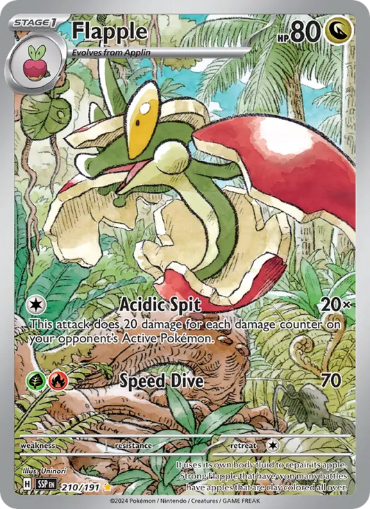 Flapple 210 Surging Sparks Pokesingles