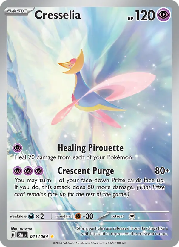 Cresselia 71 Shrouded Fable Pokesingles