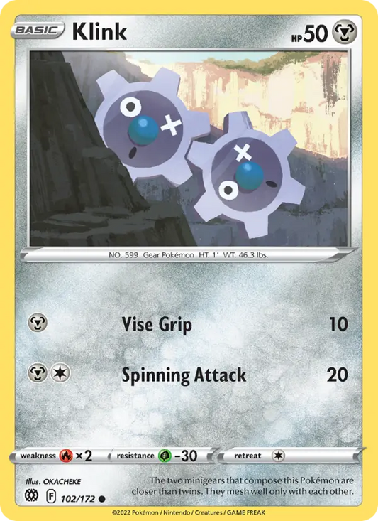 Klink 102 Brilliant Stars Pokesingles