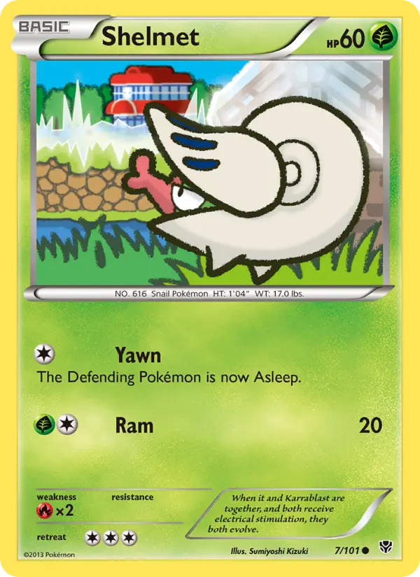Shelmet 7 Plasma Blast Pokesingles