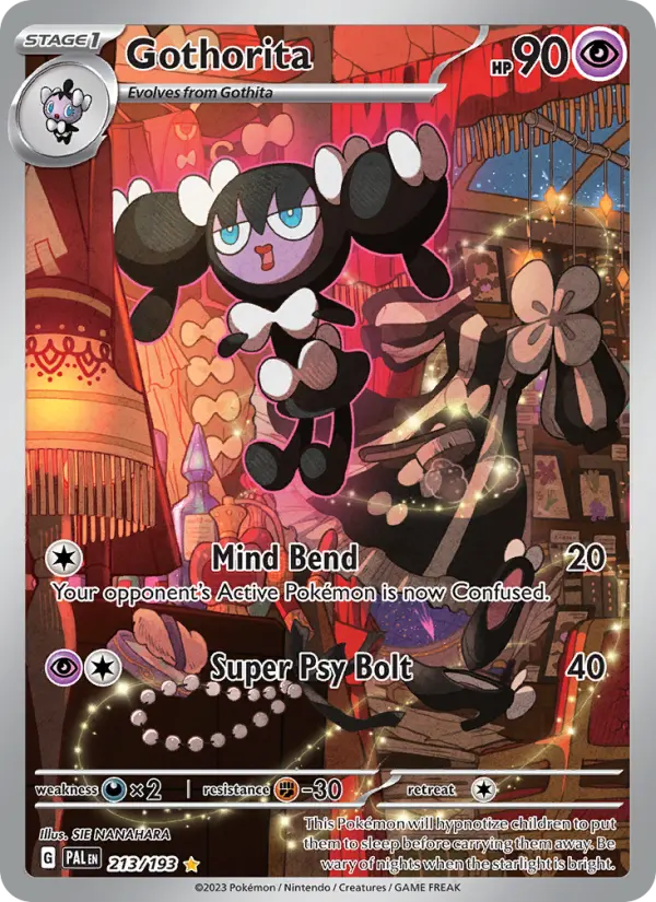 Gothorita 213 Paldea Evolved Pokesingles
