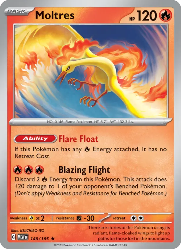 Moltres 146 151 Pokesingles