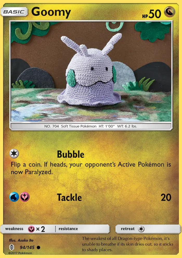 Goomy 94 Guardians Rising Pokesingles