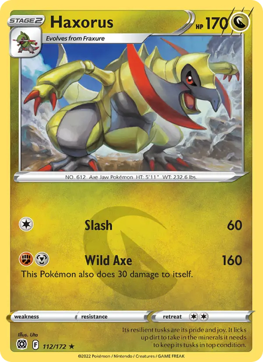 Haxorus 112 Brilliant Stars Pokesingles