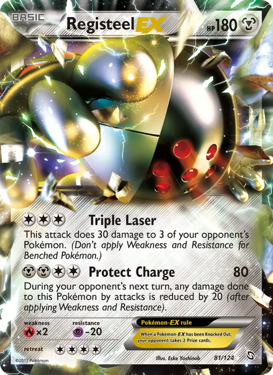 Registeel-EX 81 Dragons Exalted Pokesingles