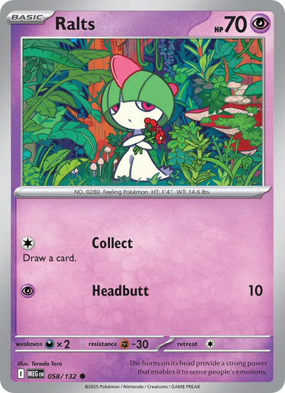 Ralts 58 Mega Evolution Pokesingles