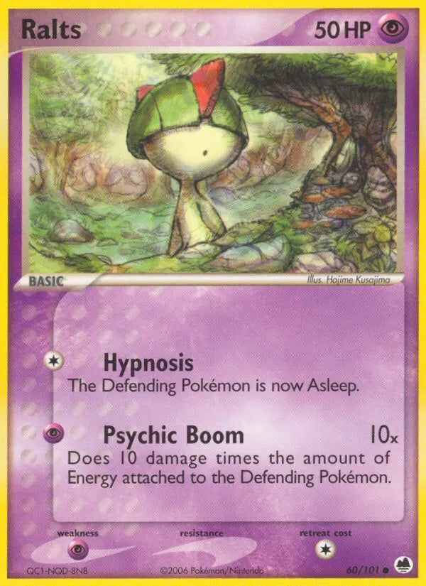 Ralts 60 Dragon Frontiers Pokesingles