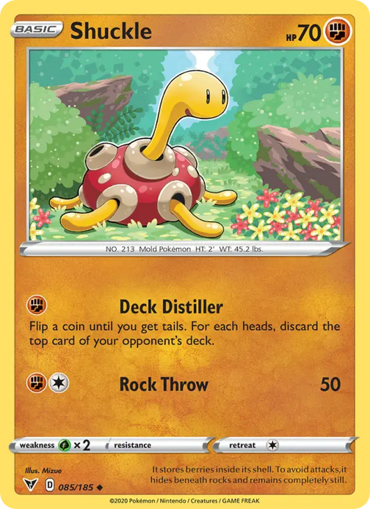 Shuckle 85 Vivid Voltage Pokesingles