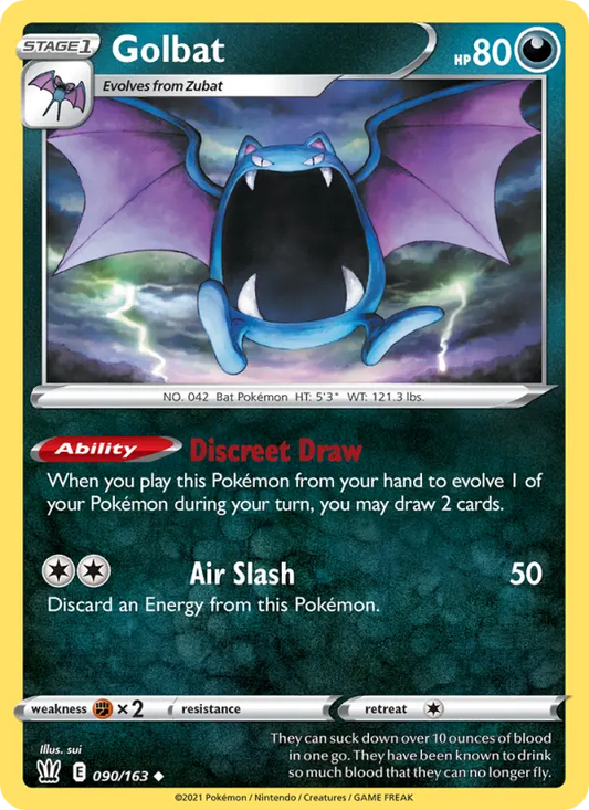 Golbat 90 Battle Styles Pokesingles