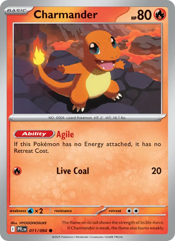 Charmander 11 Phantasmal Flames Pokesingles