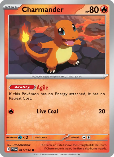 Charmander 11 Phantasmal Flames Pokesingles