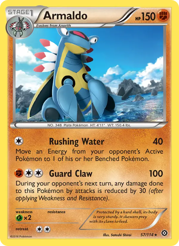Armaldo 57 Steam Siege Pokesingles