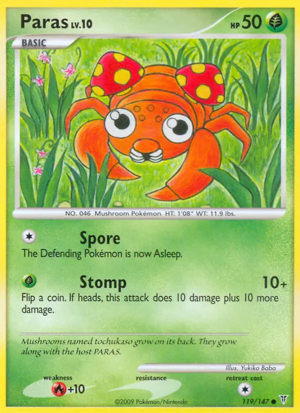 Paras 119 Supreme Victors Pokesingles