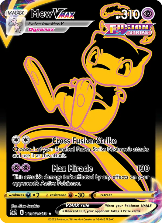 Mew VMAX TG30 Lost Origin Pokesingles
