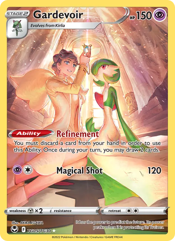 Gardevoir TG05 Silver Tempest Pokesingles