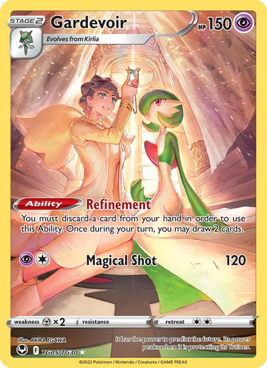 Gardevoir TG05 Silver Tempest Pokesingles