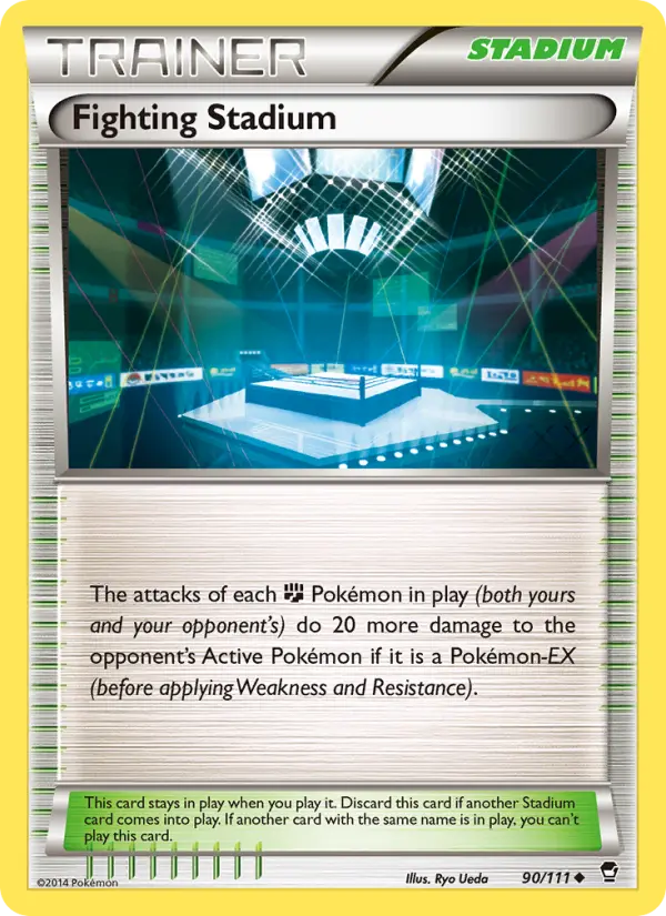 Fighting Stadium 90 Furious Fists Pokesingles