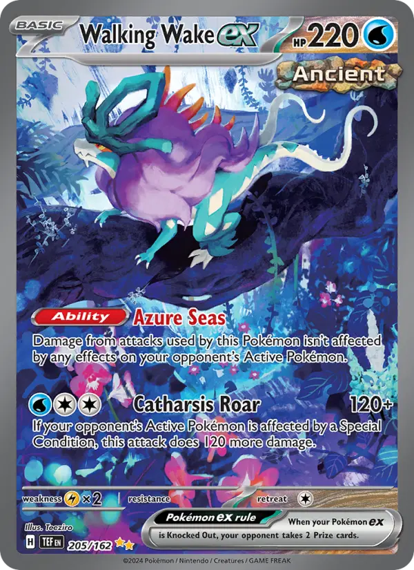Walking Wake ex 205 Temporal Forces Pokesingles