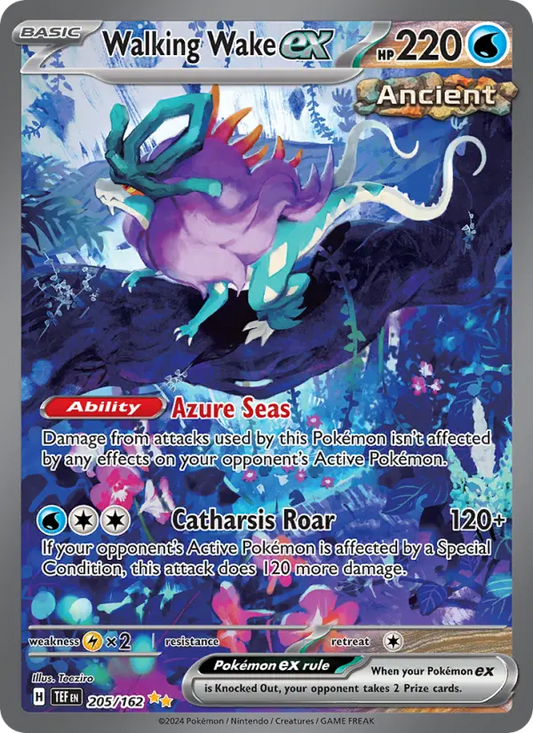 Walking Wake ex 205 Temporal Forces Pokesingles