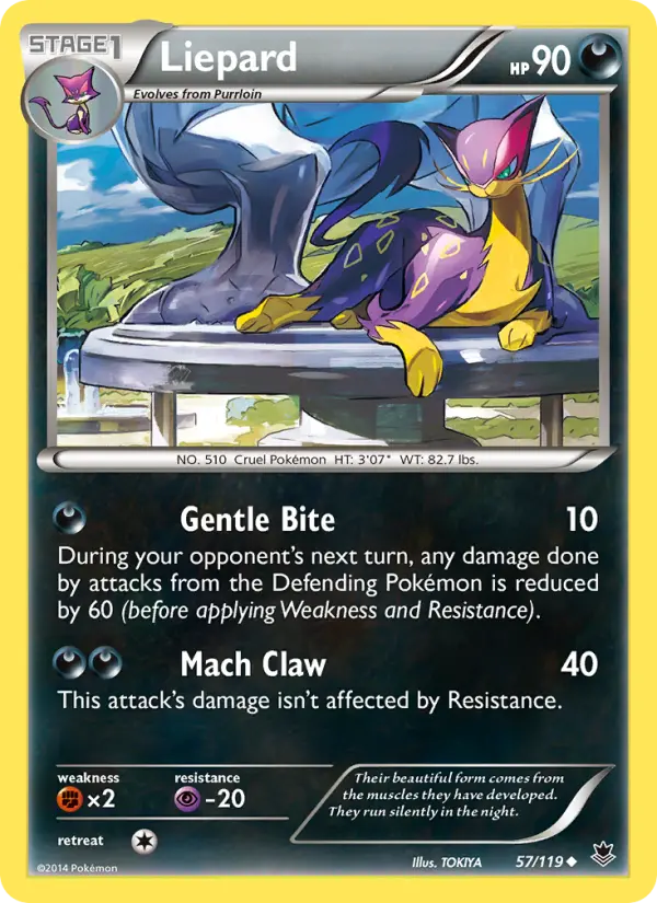 Liepard 57 Phantom Forces Pokesingles
