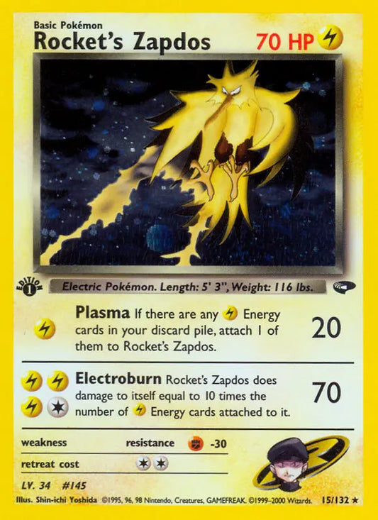 Rocket's Zapdos 15 Gym Challenge Pokesingles