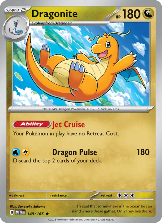 Dragonite 149 151 Pokesingles