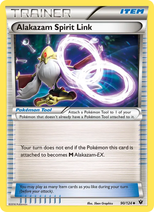 Alakazam Spirit Link 90 Fates Collide Pokesingles