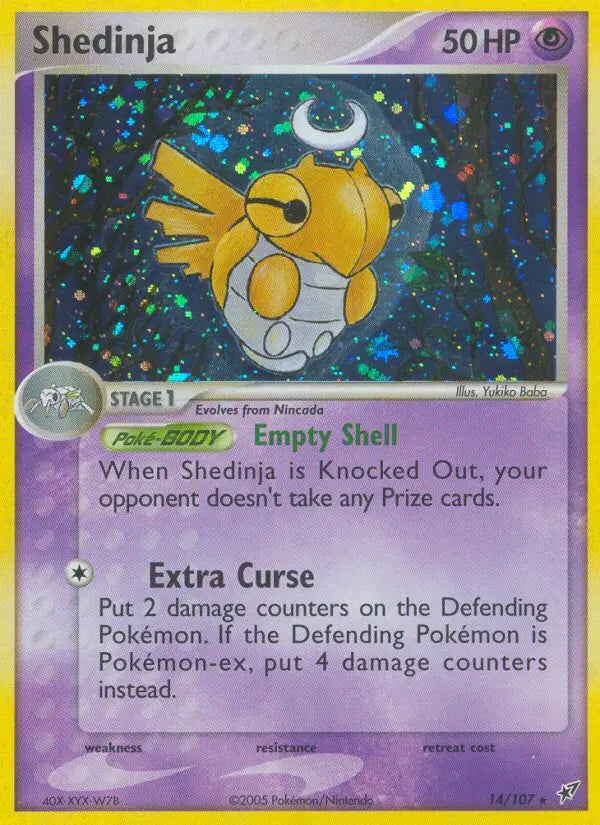 Shedinja 14 Deoxys Pokesingles