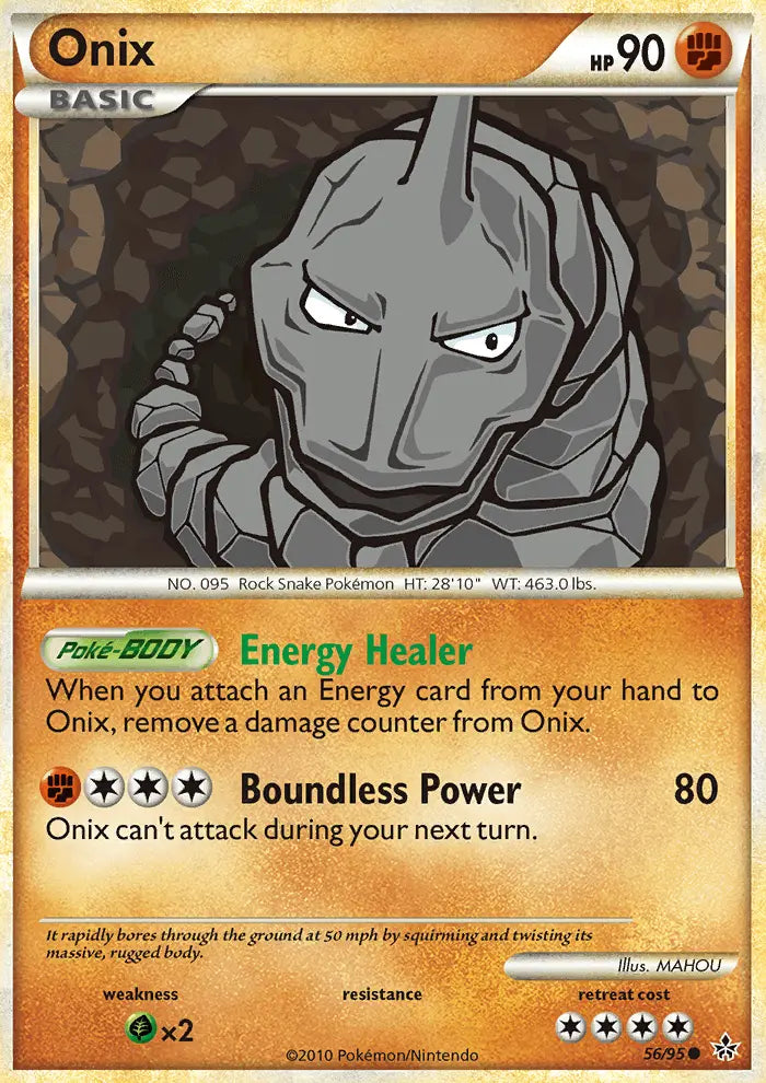 Onix 56 Unleashed Pokesingles