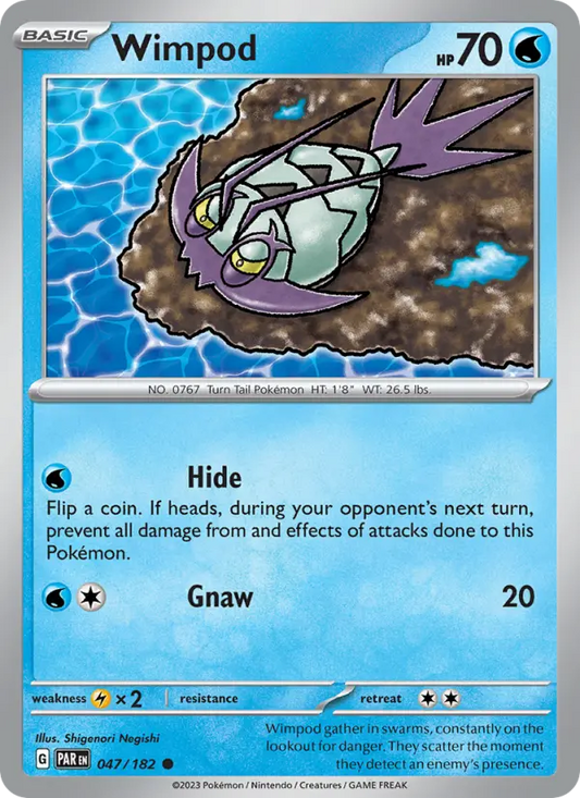 Wimpod 47 Paradox Rift Pokesingles