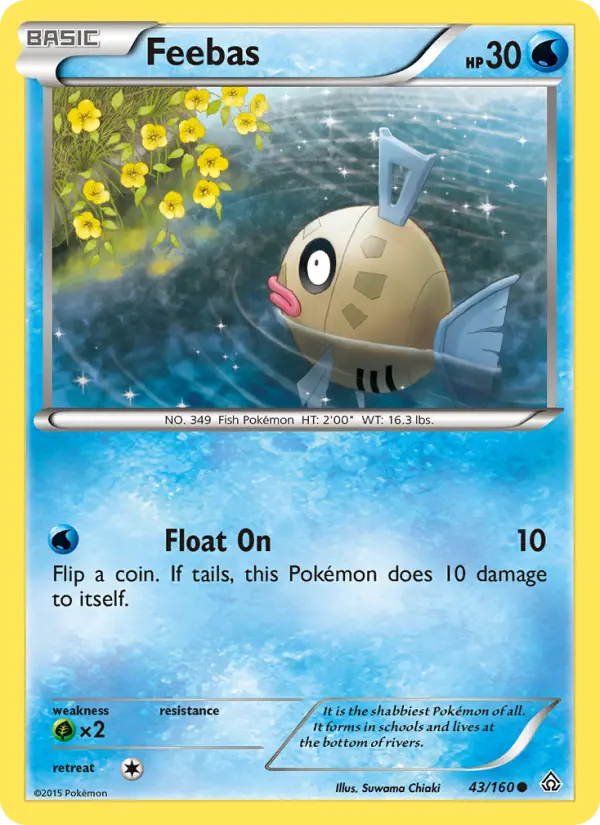 Feebas 43 Primal Clash Pokesingles