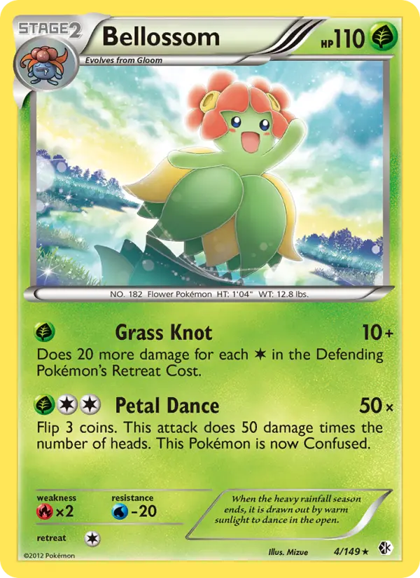 Bellossom 4 Boundaries Crossed Pokesingles