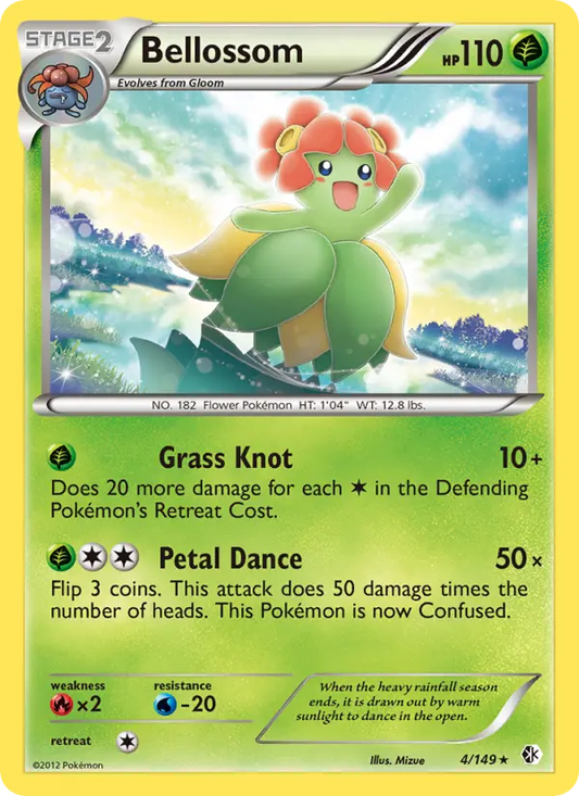 Bellossom 4 Boundaries Crossed Pokesingles