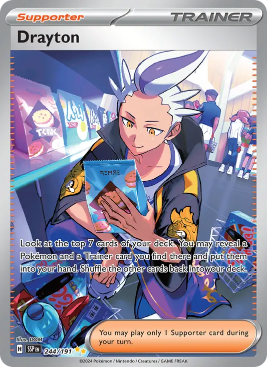 Drayton 244 Surging Sparks Pokesingles
