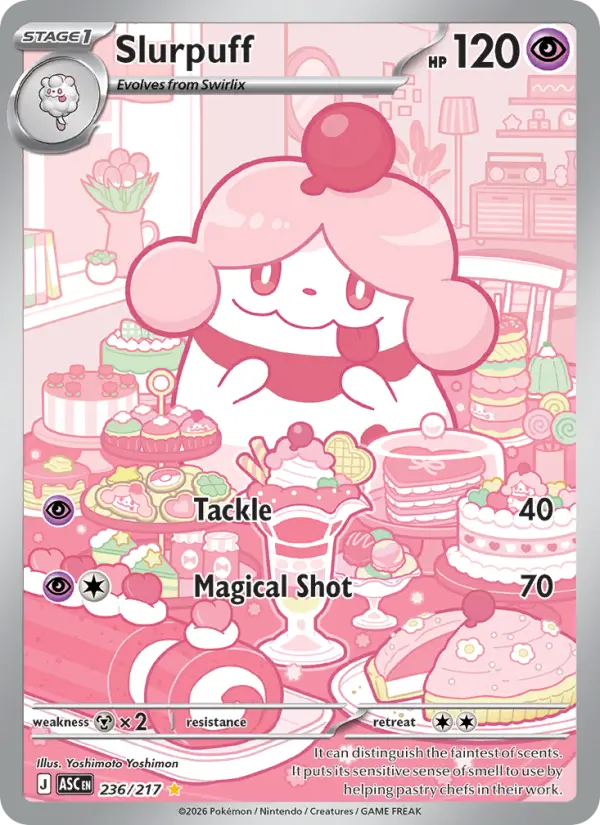 Slurpuff 236 Ascended Heroes Pokesingles