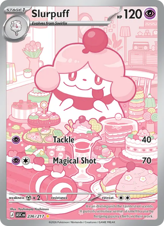 Slurpuff 236 Ascended Heroes Pokesingles
