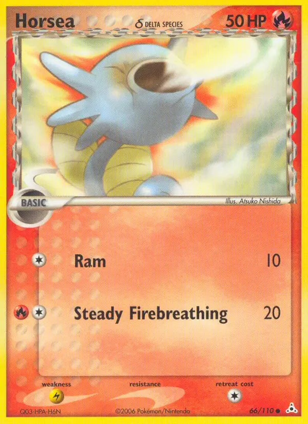 Horsea δ 66 Holon Phantoms Pokesingles