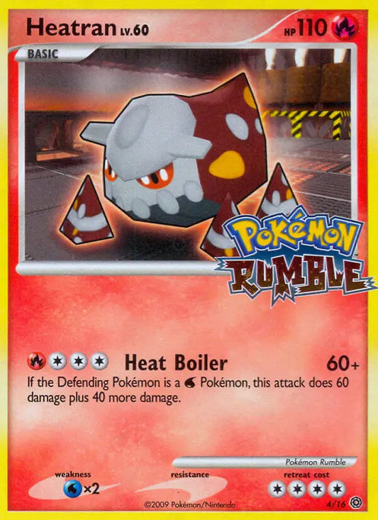 Heatran 4 Pokémon Rumble Pokesingles