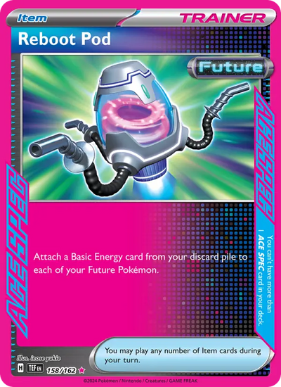 Reboot Pod 158 Temporal Forces Pokesingles