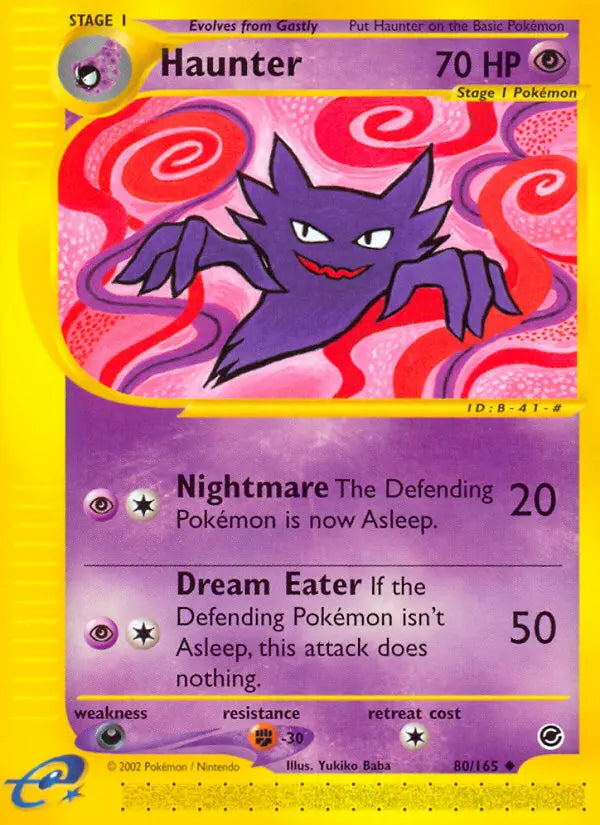 Haunter 80 Expedition Base Set Pokesingles