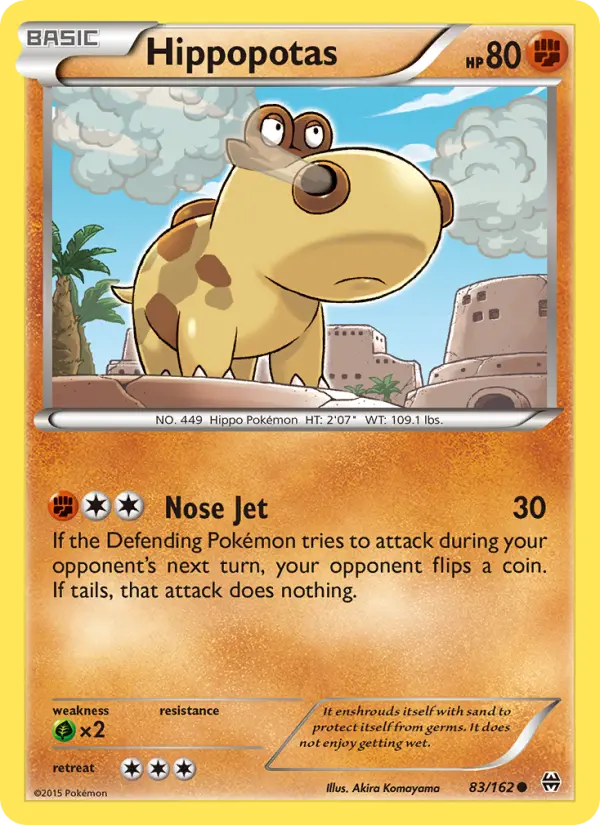 Hippopotas 83 BREAKthrough Pokesingles