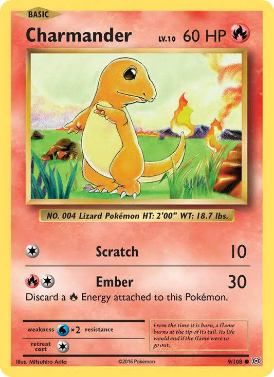 Charmander 9 Evolutions Pokesingles