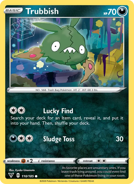 Trubbish 110 Vivid Voltage Pokesingles