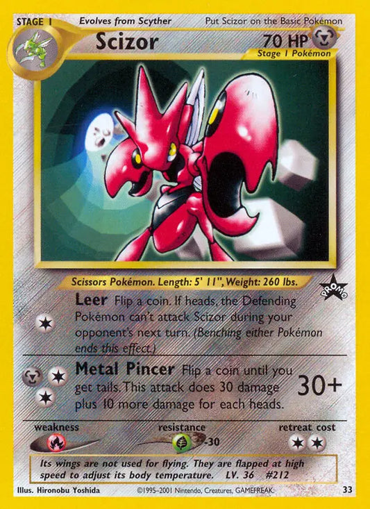 Scizor 33 Wizards Black Star Promos Pokesingles