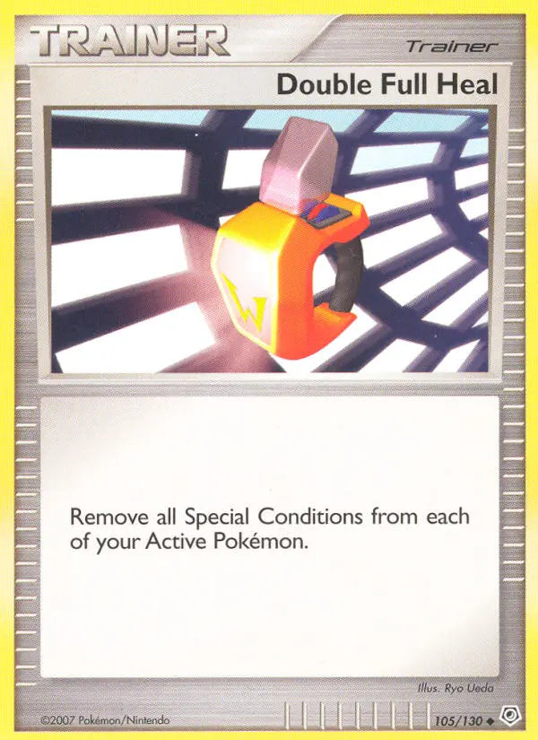 Double Full Heal 105 Diamond & Pearl Pokesingles