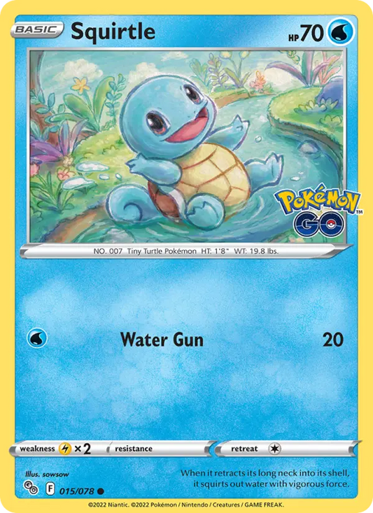 Squirtle 15 Pokémon GO Pokesingles