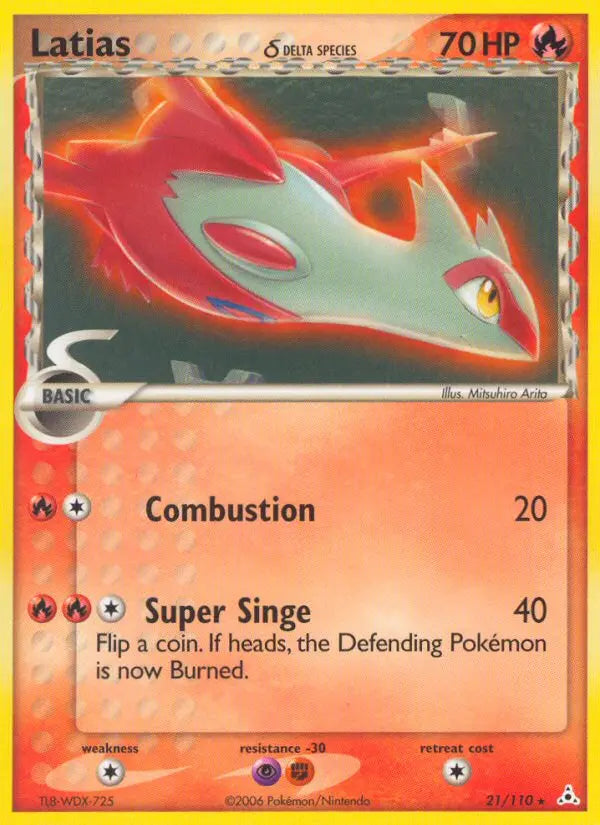 Latias δ 21 Holon Phantoms Pokesingles