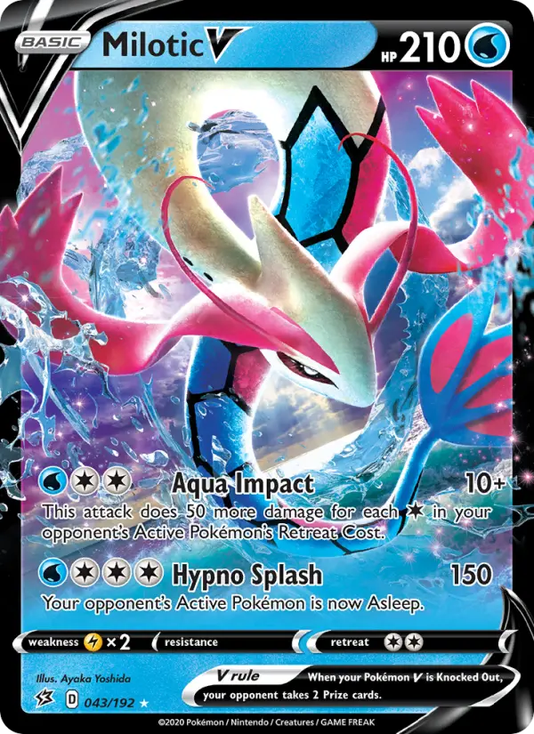 Milotic V 43 Rebel Clash Pokesingles