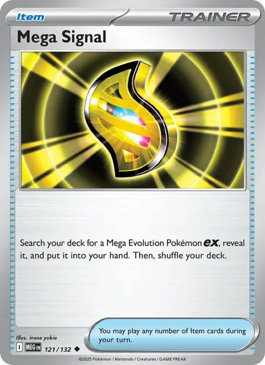 Mega Signal 121 Mega Evolution Pokesingles