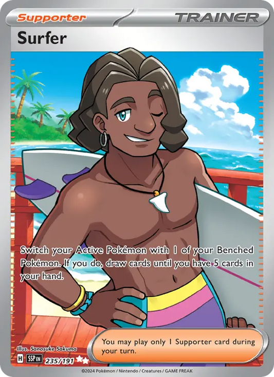 Surfer 235 Surging Sparks Pokesingles
